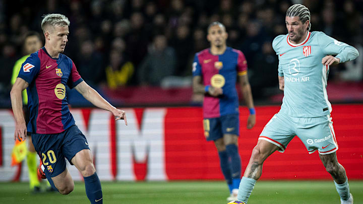 Barcelona vs. Atlético Madrid is the highlight fixture of the 2024-25 Copa del Rey semifinals.