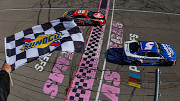 Kyle Larson, Christopher Bell, Las Vegas Motor Speedway, NASCAR