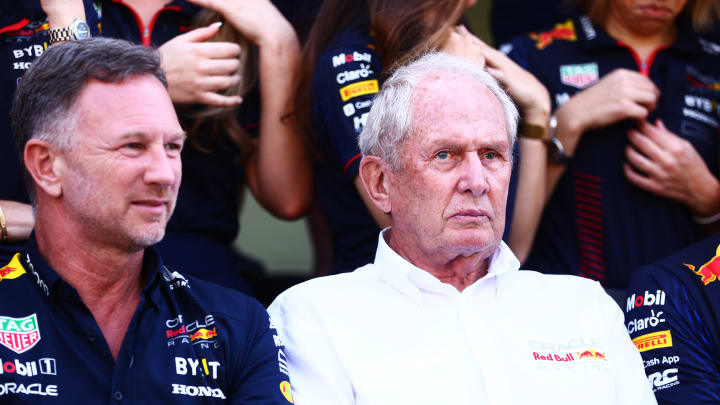 Christian Horner and Helmut Marko