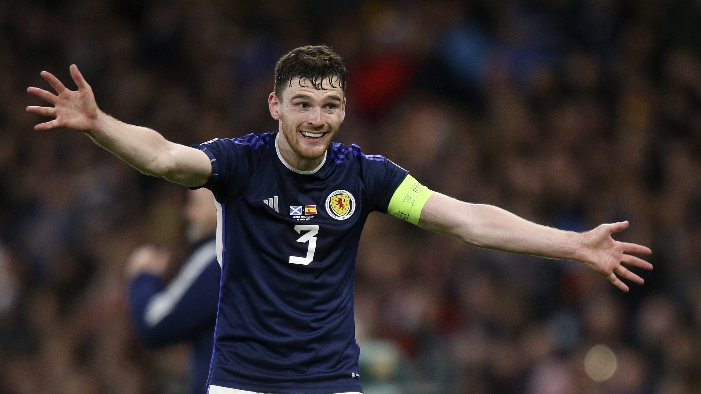 Andy Robertson hits back at Spain's sportsmanship in loss to Scotland