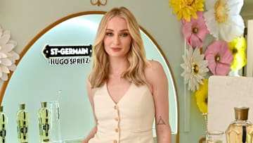 St-Germain And Sophie Turner Celebrate The Launch Of The St-Germain Hugo “Spritz Counter” at