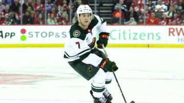Minnesota Wild defenseman Brock Faber (7). Mandatory Credit: John Jones-USA TODAY Sports