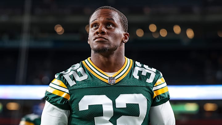 Packers running back MarShawn Lloyd