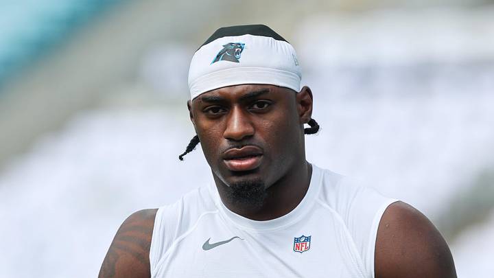 Carolina Panthers wide receiver Xavier Legette