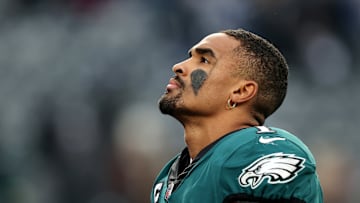Jalen Hurts, Philadelphia Eagles, Philadelphia Eagles v New York Giants