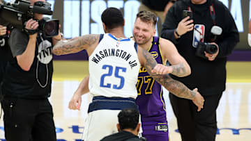 Dallas Mavericks v Los Angeles Lakers