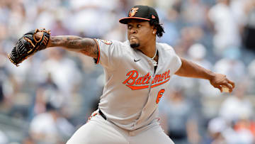 Baltimore Orioles pitcher Gregory Soto