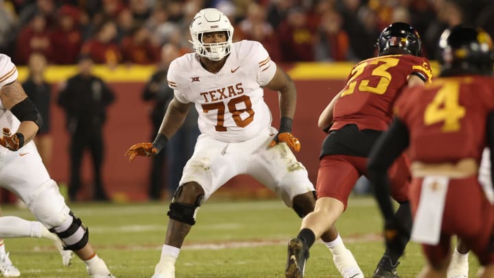 exas Longhorns offensive lineman Kelvin Banks Jr.