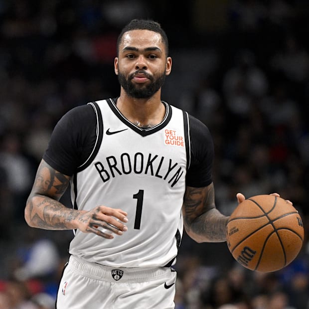 Brooklyn Nets guard D'Angelo Russell
