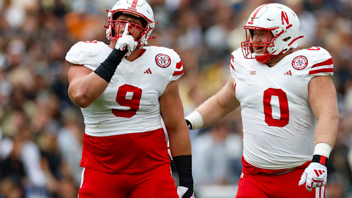 Ty Robinson (L), Nash Hutmacher (R), Philadelphia Eagles