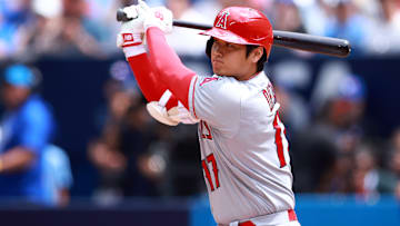 Los Angeles Angels v Toronto Blue Jays