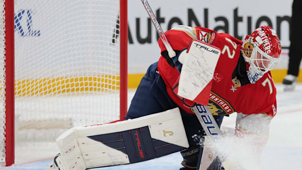 Florida Panthers goaltender Sergei Bobrovsky