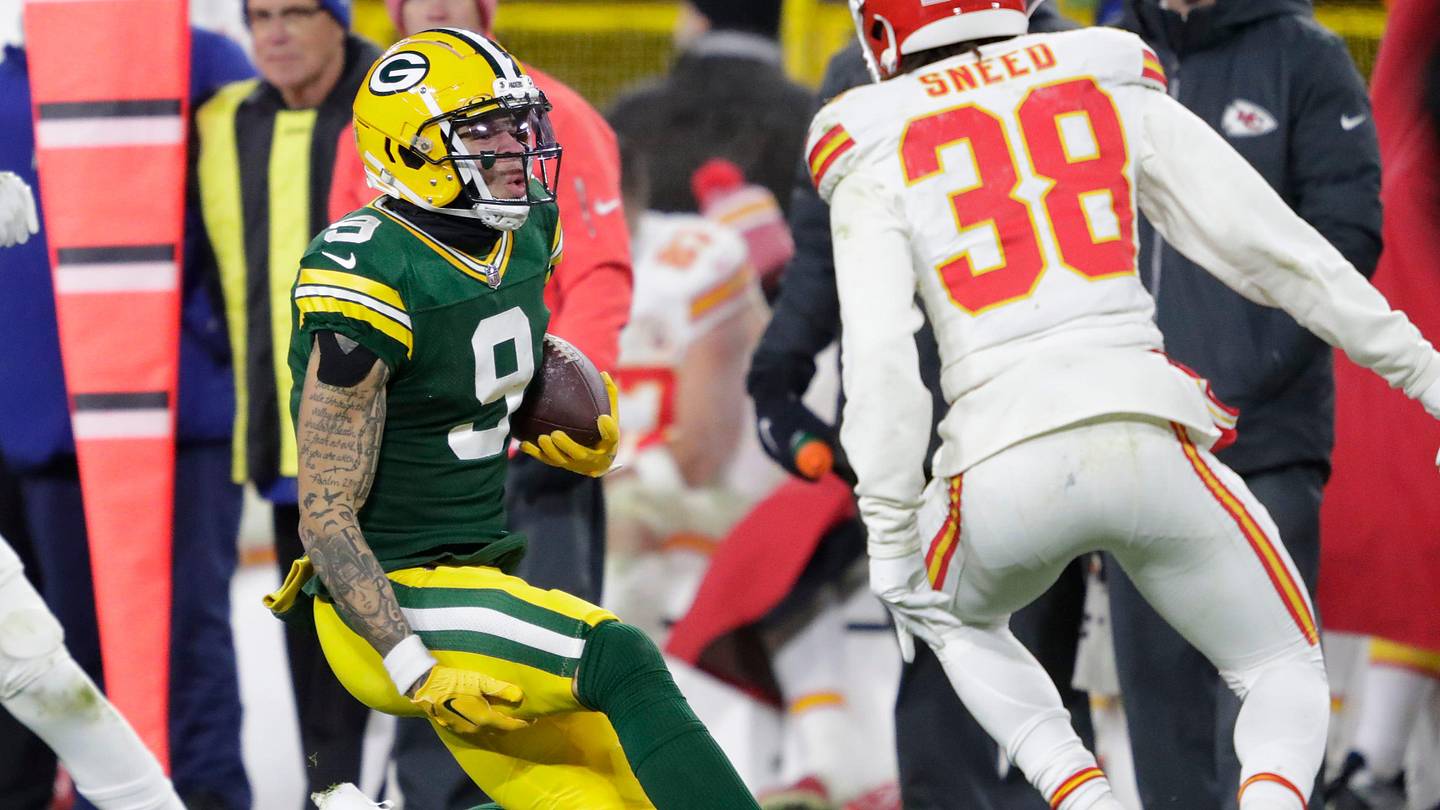 Packers' Christian Watson, Eric Stokes Make Fastest-Players List - Vimarsana News