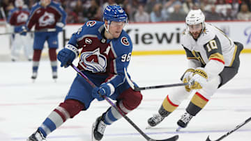 Colorado Avalanche forwards Mikko Rantanen and Artturi Lehkonen feature a stacked Team Finland forward group.