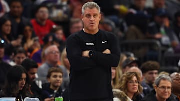 Minnesota Timberwolves assistant coach Micah Nori against the Phoenix Suns at Footprint Center in Phoenix on Jan. 29, 2025.