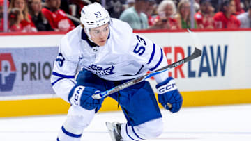 Toronto Maple Leafs prized rookie Easton Cowan has no other place in the team's lineup but on the top unit.