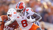 Adam Randall is a contender to be the Clemson Tigers' starting running back after a position change from receiver.