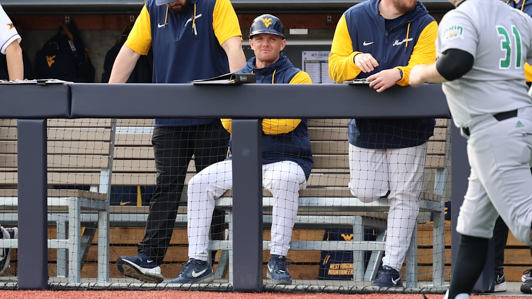West Virginia University head coach Steve Sabins
