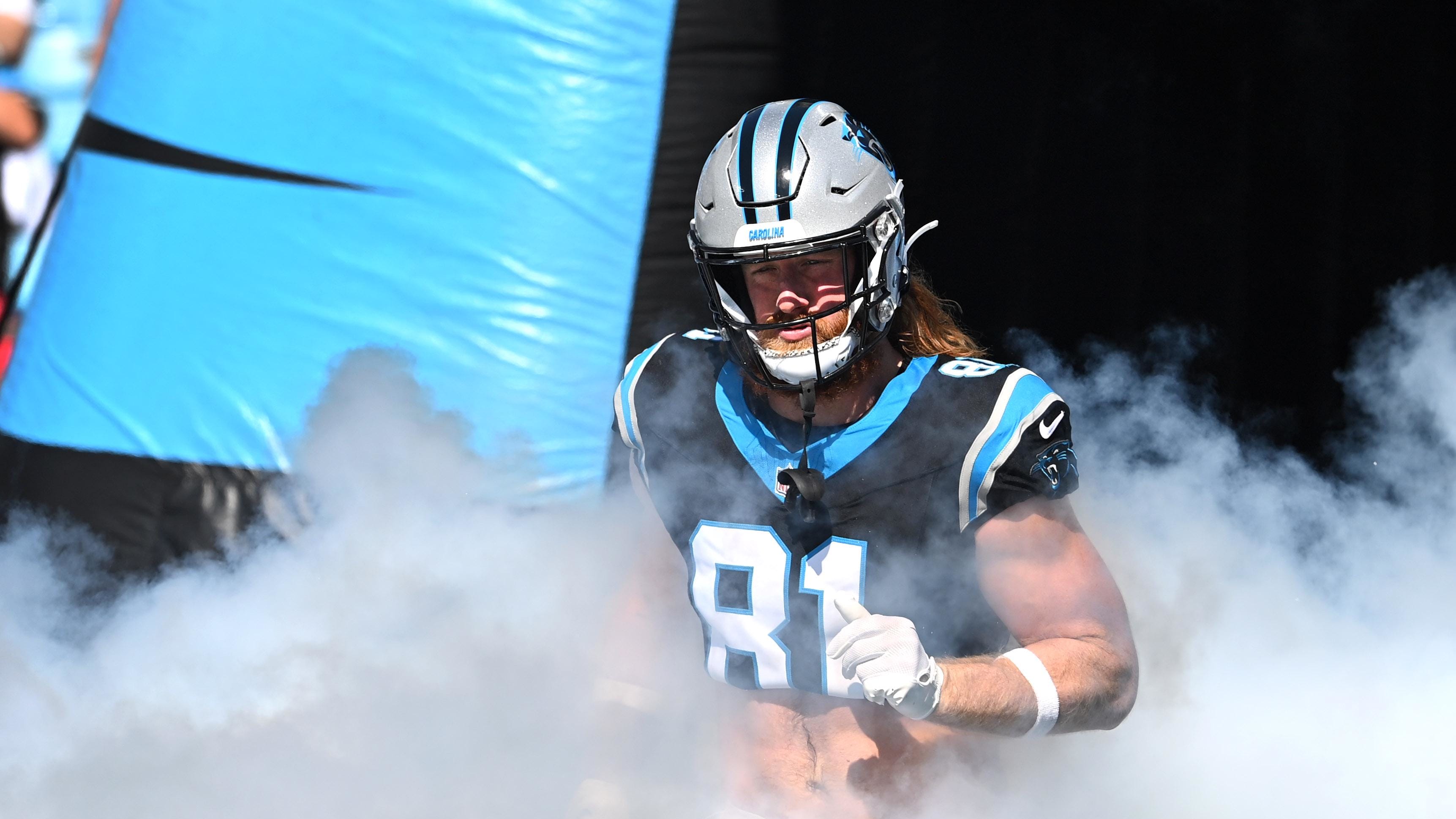 Detroit Lions safety C.J. Moore (38) celebrates a play.