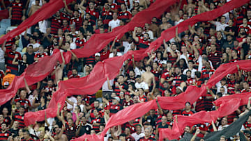 Torcida do Flamengo no Maracanã. 