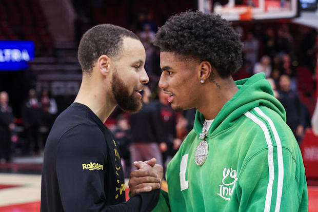 Steph Curry, Keon Coleman, Stephen Curry