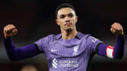Alexander-Arnold captained Liverpool in their win at Arsenal