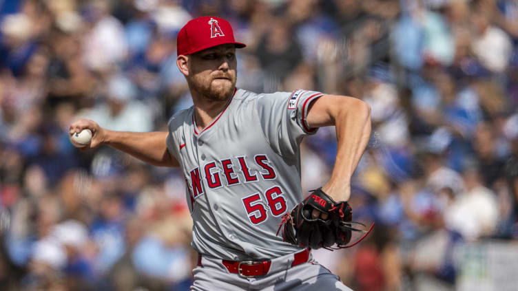 Los Angeles Angels pitcher Ryan Zeferjahn