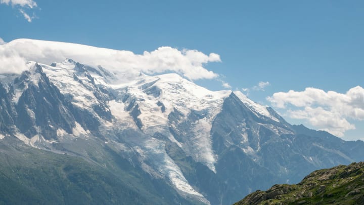 Mont Blanc in the Alps