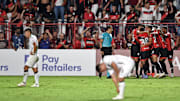 Campeão goiano começou a Sul-Americana a todo vapor e nem tomou conhecimento do time equatoriano