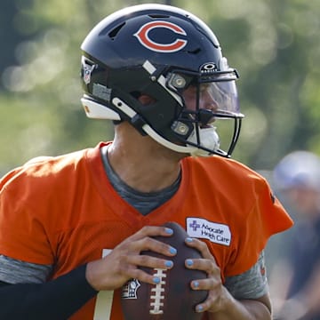 Bears QB Caleb Williams is expected to take a big statistical (and fantasy) step forward in his second season in the NFL.