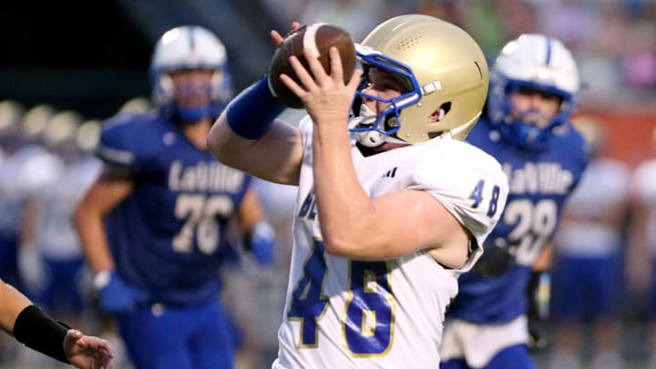 North Judson improved to 13-0 as it advanced to the Class 1A Semi-State Championship, earning a place in the Top 25 Indiana high school football rankings, at No. 19. North Judson improved to 13-0 as it advanced to the Class 1A Semi-State Championship, earning a place in the Top 25 Indiana high school football rankings, at No. 19.