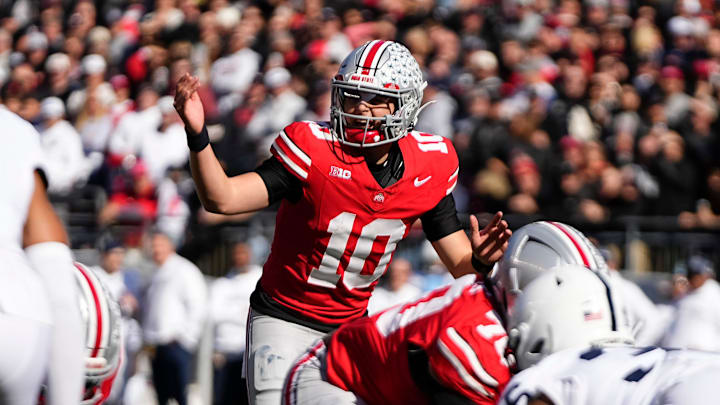 Ohio State quarterback Julian Sayin is in total control of the offense as the Buckeyes look to repeat as national champions.