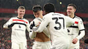 Lisandro Martinez opened the scoring for Manchester United