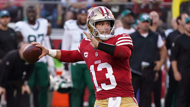 San Francisco 49ers QB Brock Purdy was a three-star recruit out of Perry High School in Arizona.