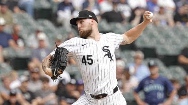 Chicago White Sox pitcher Garrett Crochet