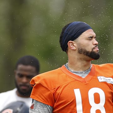 Chicago Bears quarterback Caleb Williams.