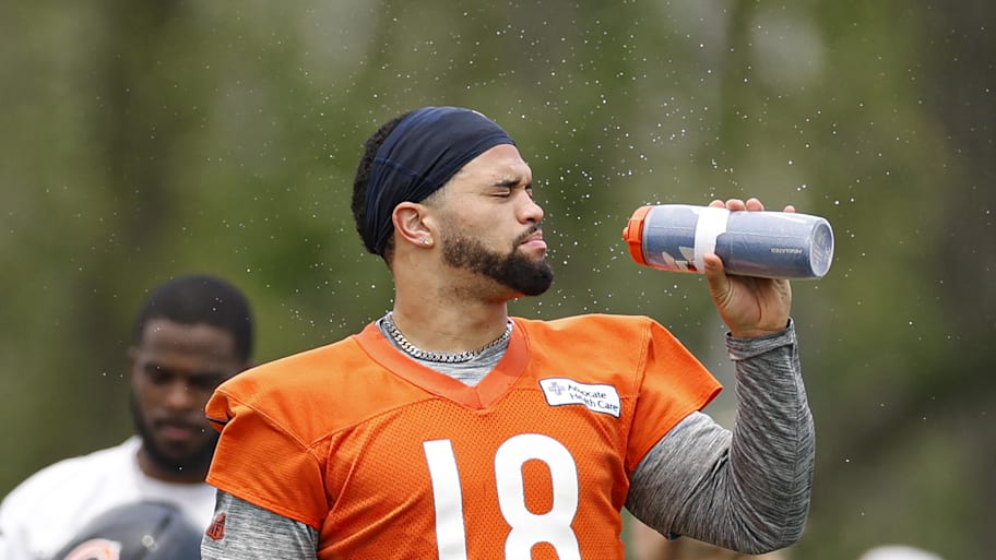 Chicago Bears quarterback Caleb Williams. | Kamil Krzaczynski-Imagn Images