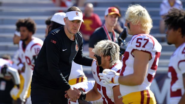 Lincoln Riley Jonas Williams quarterback Illinois Fighting Illini College Football High School recruiting Big Ten USC Trojans