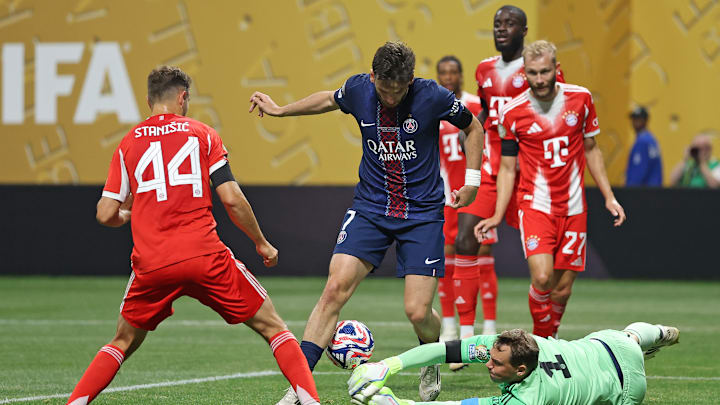Der FC Bayern hatte gegen PSG das Nachsehen Der FC Bayern hatte gegen PSG das Nachsehen