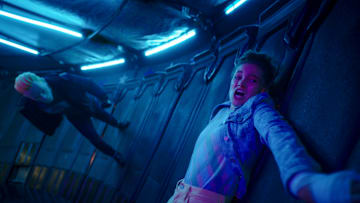 Olivia Holt as teen Pam Miller in Totally Killer