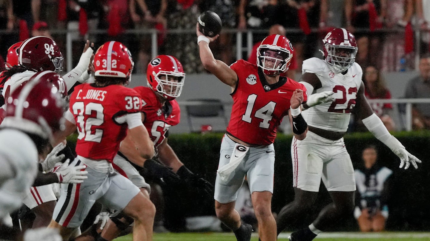 Georgia vs Alabama Betting Odds - Bulldogs Open as Slight Favorite