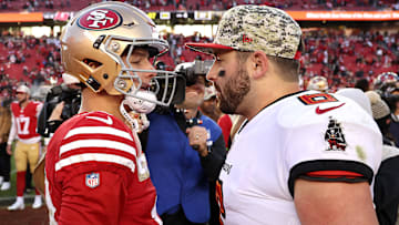Tampa Bay Buccaneers QB Baker Mayfield's deal with the Buccaneers looks even better after Brocky Purdy's historic contract.