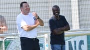 Marc Wilmots mit Ben Manga