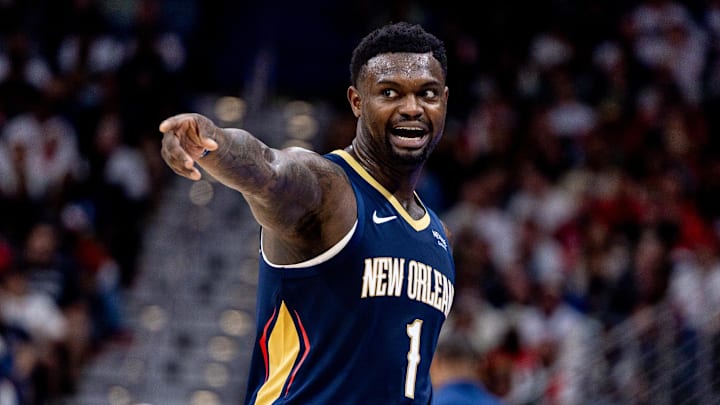 New Orleans Pelicans forward Zion Williamson.