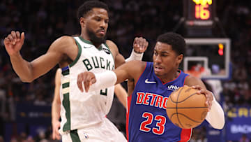 Milwaukee Bucks v Detroit Pistons