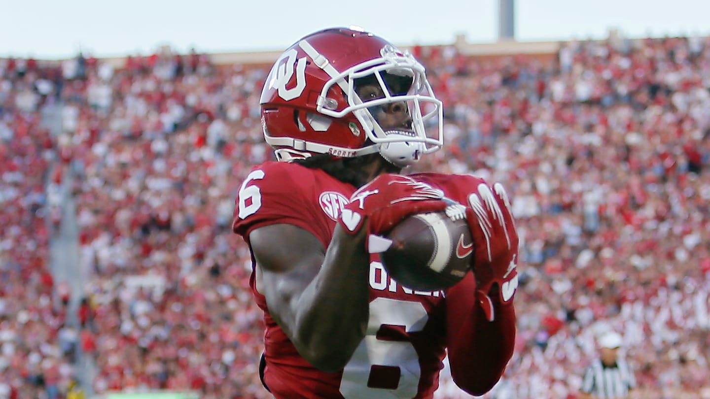 Oklahoma wide receiver downgraded to doubtful for Ole Miss