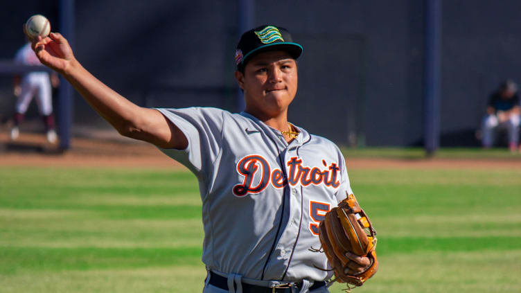 Former Philadelphia Phillies prospect Hao-Yu Lee ranks as the Detroit Tigers' top international prospect