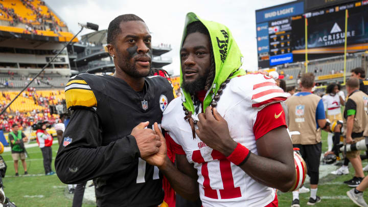 Allen Robinson Ii, Brandon Aiyuk, San Francisco 49ers v Pittsburgh Steelers