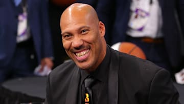 LaVar Ball in attendance at the NBA Draft. 