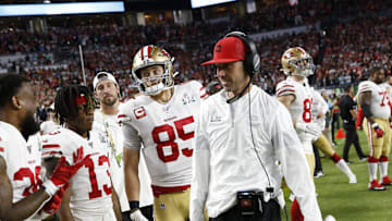 San Francisco 49ers head coach Kyle Shanahan